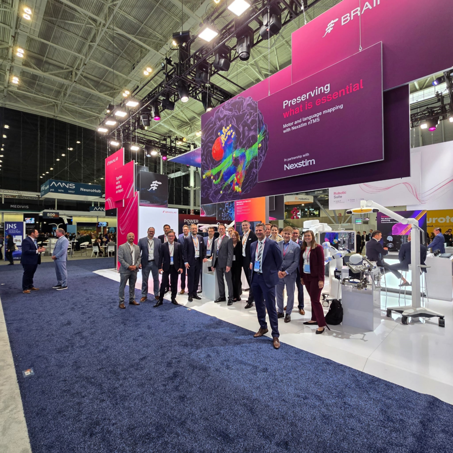 Nexstim was very visible at this year’s AANS Congress.